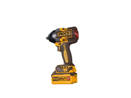 INGCO 20 V, 1/2", 850 Nm akkus ütvecsavarozó szénkefe nélküli (akku és töltő nélkül) CIWLI20851