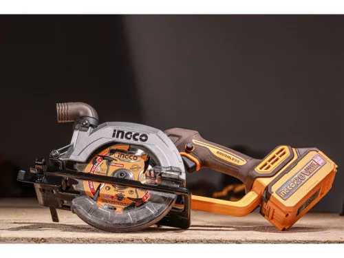 INGCO 20 V akkus körfűrész 140 mm szénkefe nélküli (akku és töltő nélkül) CSLI1402