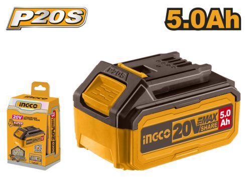 INGCO Akkumulátor 5,0 Ah 20 V