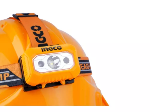 INGCO elemes 200 lm fejlámpa (3XAAA)