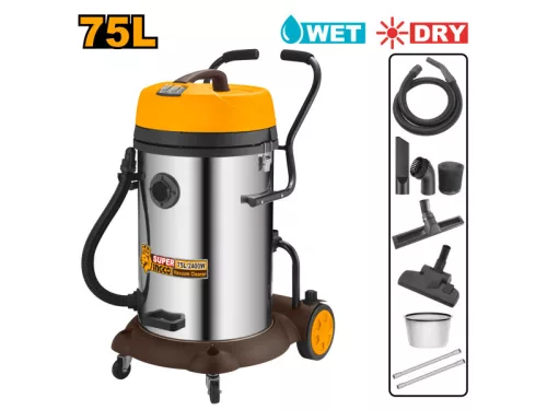 INGCO 75 l 2400 W ipari porszívó VC24751