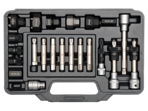 YATO 22részes 1/2" generátor javító készlet CrV