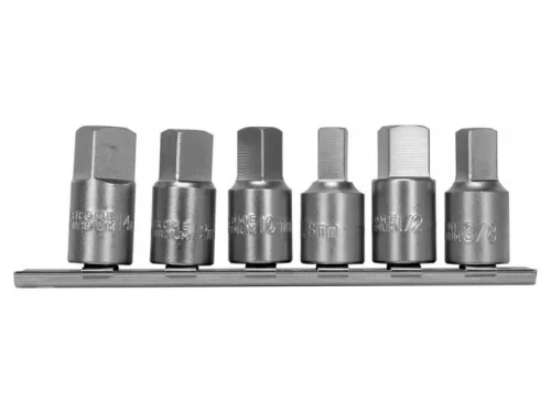 YATO  6 részes 3/8", 1/2" 8-14 mm olajleeresztő kulcs készlet CrV YT-05997