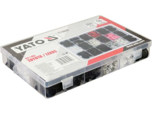 YATO 360 db műanyag patent készlet TOYOTA/ LEXUS