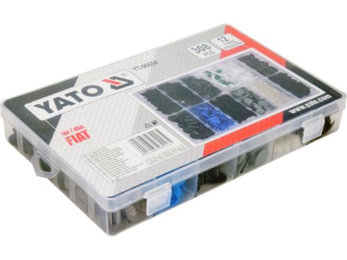 YATO 308 db-os műanyag patent készlet Fiat