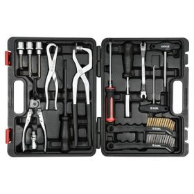   YATO 15db-os 1/2" 3/8" CrV fékrendszer szerelő készlet 