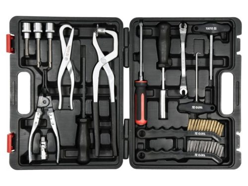 YATO 15db-os 1/2" 3/8" CrV fékrendszer szerelő készlet 