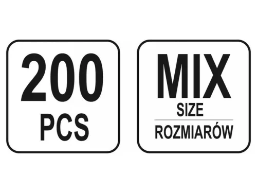 YATO Rugó készlet 200 db YT-06875