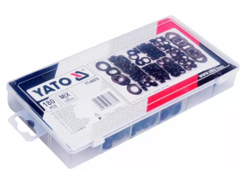 YATO Kábelátvezető gumigyűrű készlet 180 részes YT-06878