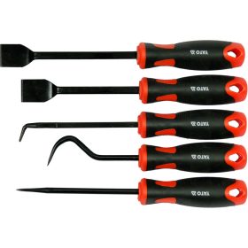   YATO 5 részes kézi véső és kampó készlet precíziós munkákhoz