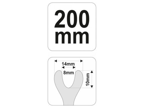 YATO 200mm kárpitbontó/ patentkiszedő/kapocskiszedő