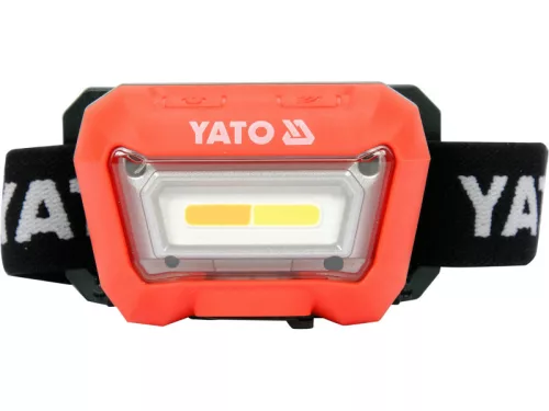 YATO 160 lm LED akkus fejlámpa