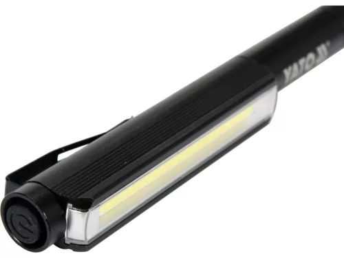 YATO 200 lm Elemes LED toll lámpa – kompakt szerelőlámpa