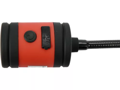 YATO 100 lm Akkumulátoros univerzális LED lámpa – rugalmas mágneses kar, IP54, USB töltés