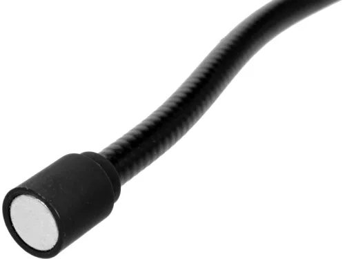YATO 100 lm Akkumulátoros univerzális LED lámpa – rugalmas mágneses kar, IP54, USB töltés