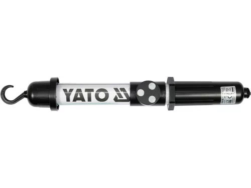 YATO 150 lm Akkumulátoros LED szerelőlámpa – 60+1 LED, 1.8 Ah, zseblámpa funkcióval, mágneses rögzítés