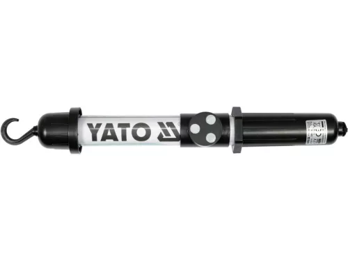 YATO 150 lm Akkumulátoros LED szerelőlámpa – 60+1 LED, 1.8 Ah, zseblámpa funkcióval, mágneses rögzítés
