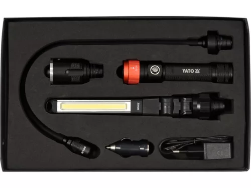 YATO Akkus LED lámpa 3 az 1-ben 380 lm