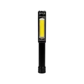  YATO 400/170 lm Elemes LED vizsgálólámpa – 3 világítási mód, mágneses rögzítés