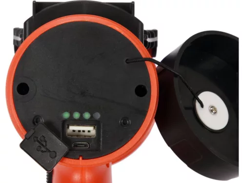 YATO 1200 lm Akkumulátoros LED lámpa –  mágneses rögzítés, USB töltés