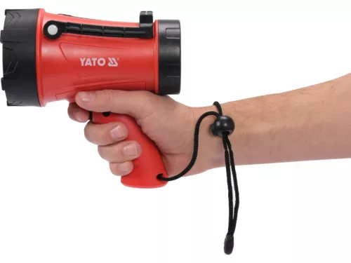 YATO 1200 lm Akkumulátoros LED lámpa –  mágneses rögzítés, USB töltés
