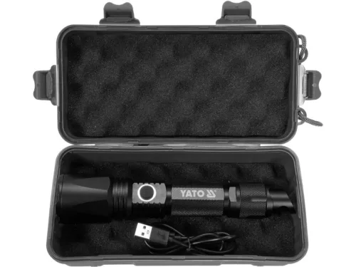 YATO Akkus LED 900 lm zseblámpa
