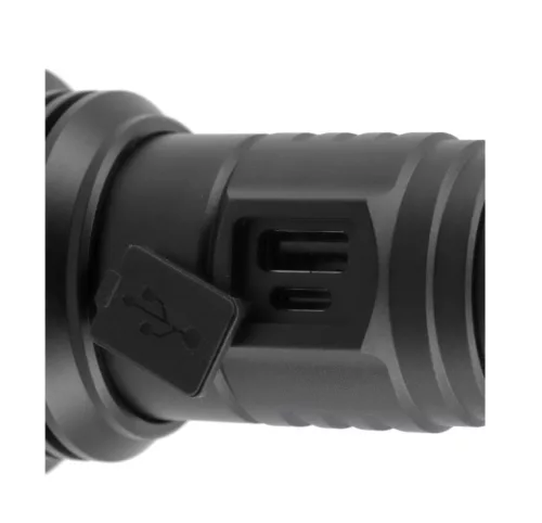 YATO 8000 Lumen akkus LED zseblámpa ALU, taktikai lámpa