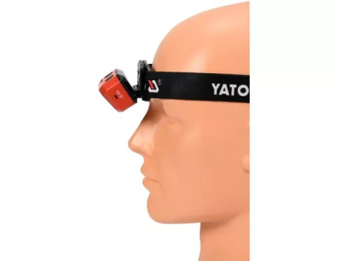 YATO Akkus LED fejlámpa 480 lm mozgásérzékelős