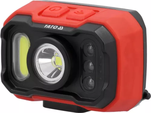 YATO Akkus fejlámpa 1000 lm