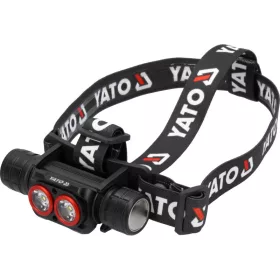 YATO Akkus LED fejlámpa