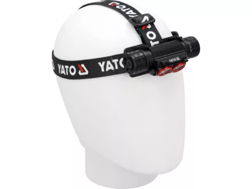 YATO Akkus LED fejlámpa