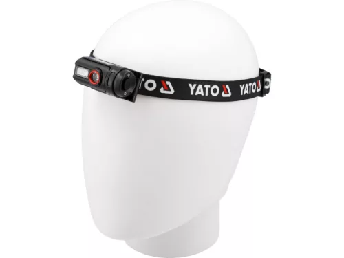 YATO Akkus LED fejlámpa