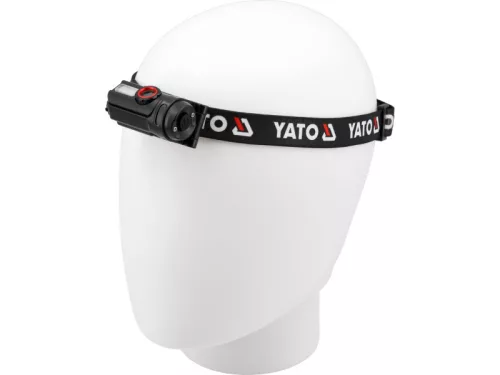 YATO Akkus LED fejlámpa