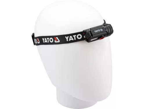 YATO Akkus LED fejlámpa