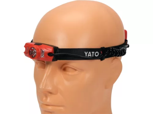 YATO Akkus LED 500 Im fejlámpa