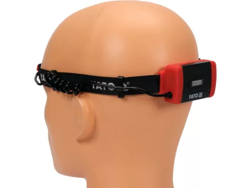 YATO Akkus LED 500 Im fejlámpa