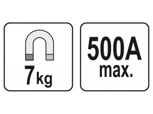 YATO 7kg 500A hegesztő földelő mágnes