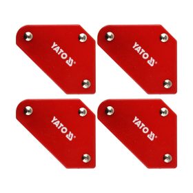   YATO 4,5 kg 4db mini hegesztési munkadarabtartó készlet 45° 90° 135°