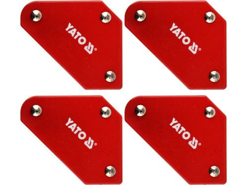 YATO 4,5 kg 4db mini hegesztési munkadarabtartó készlet 45° 90° 135°