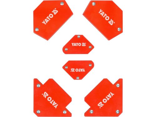 YATO 4,5/11 kg 6db hegesztési munkadarabtartó mágnes készlet