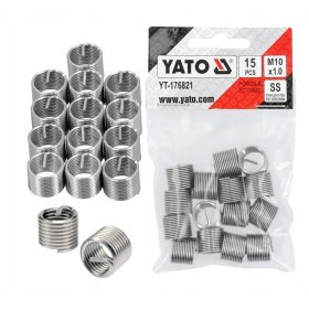 YATO M10X1.0mm 15db menetjavító betét
