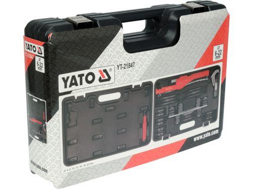 YATO 10 részes 6-22 mm kézi csőhajlító készlet