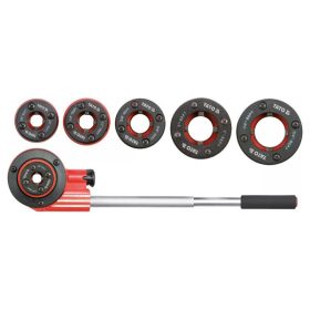   YATO 1/4 - 5/4" 7 részes  racsnis csőmenetmetsző készlet, kofferben