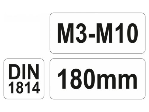 YATO 180mm menetfúró fordítóvas M3-M10