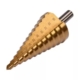   YATO 6-38 mm lépcsős fúró 12 lépcsős HSS titán-nitrid YT-44740