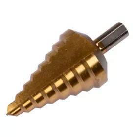   YATO 10-45 mm lépcsős fúró 8 lépcsős HSS titán-nitrid YT-44742