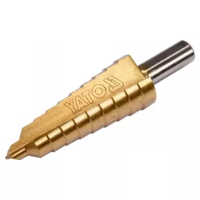   YATO 6-20 mm lépcsős fúró 10 lépcsős HSS titán-nitrid YT-44744