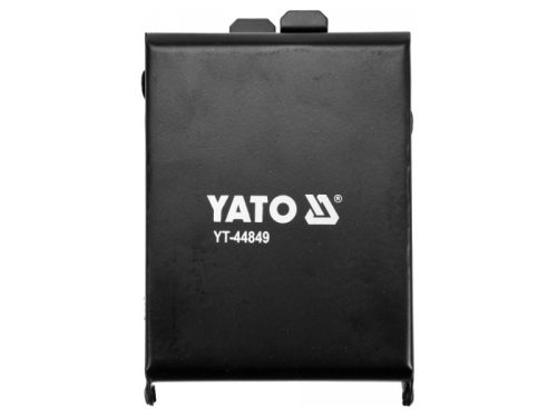 YATO 7részes HSS kombinált gépi fúró-menetfúró készlet, bit befogású, (M3-M4-M5-M6-M8-M10) fémkazettában