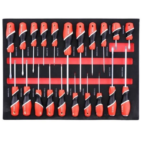 YATO 211 részes fém szerszámos kocsi szerszámokkal YT-55290