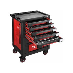 YATO 165 részes szerszámkocsi szerszámokkal